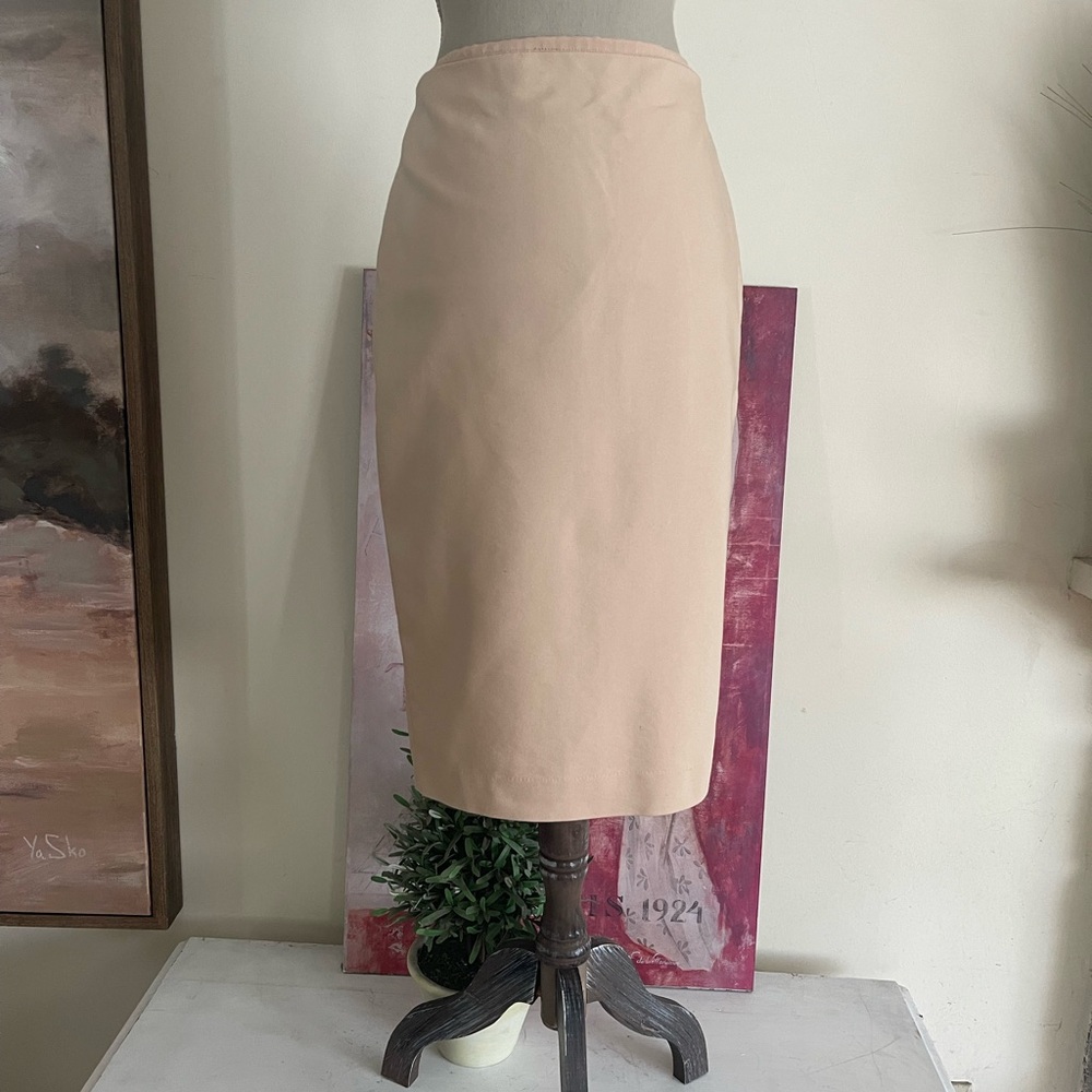 Express Classic Tan Pencil Skirt